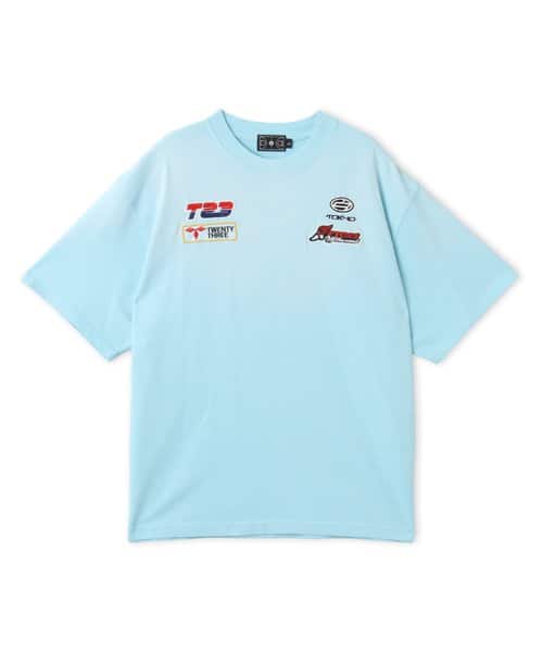 TOKYO 23 Vintage Racing Print T-shirt
