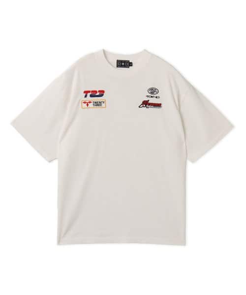 TOKYO 23 Vintage Racing Print T-shirt