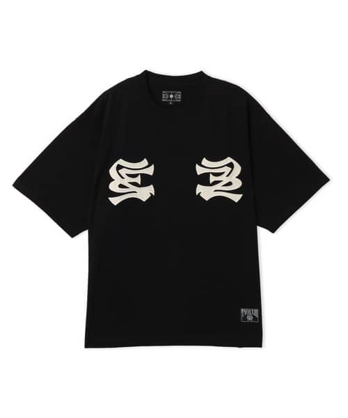 TOKYO23 Sleeve Line Patch Logo T-shirt BLACK - ブラック