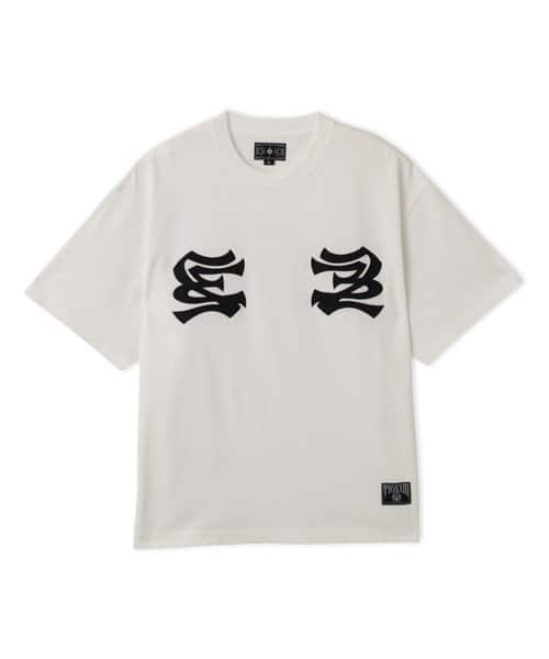 TOKYO23 Sleeve Line Patch Logo T-shirt WHITE - ホワイト