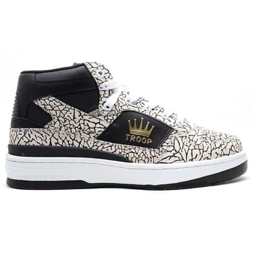 TROOP PRO EDITION MID  WHITE/PBLACK/GOLD
