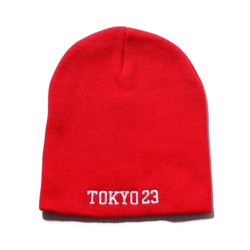 TOKYO 23 T23 SHORT BEANIE RED