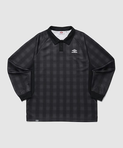 UMBRO 【KOREA COLLECTION】HBL CASUAL LONG SLEEVEGAME SHIRTS ブラック