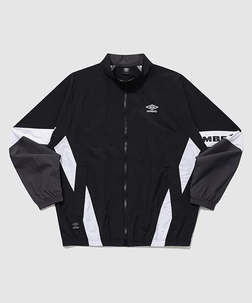 UMBRO 【KOREA COLLECTION】COLOR BLOCK STAND-NECK JACKET ブラック