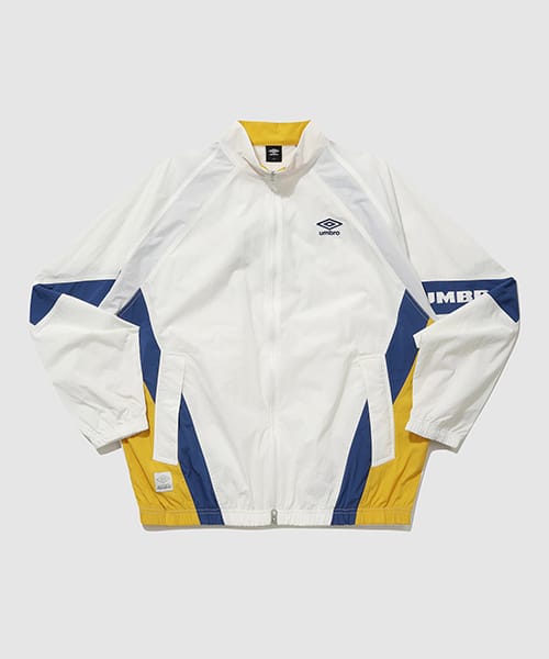 UMBRO 【KOREA COLLECTION】COLOR BLOCK STAND-NECK JACKET グレー