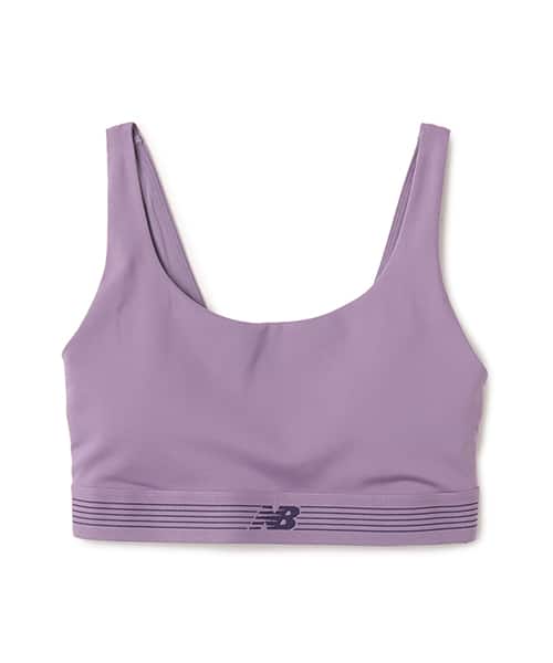 New Balance AC Training Bra キャンディドバイオレット - パープル