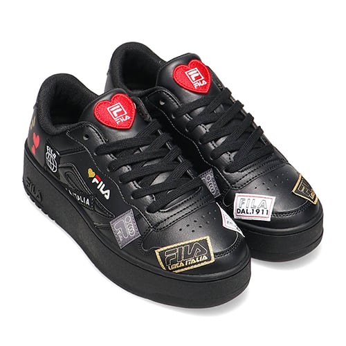 FILA FX-115 HEART COLLAGE BLACK/FILA RED/PINK 22FW-I