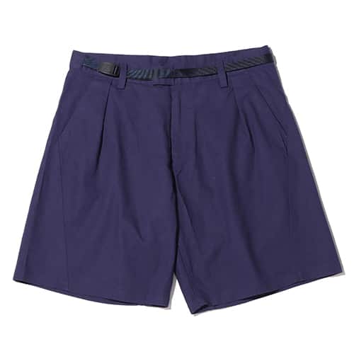 WHITE MOUNTAINEERING WM x GRAMICCI DARTED SHORT PANTS NAVY 21SP-I