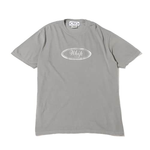 Whip Station Oval S/S T-Shirt GRAY 21HO-I