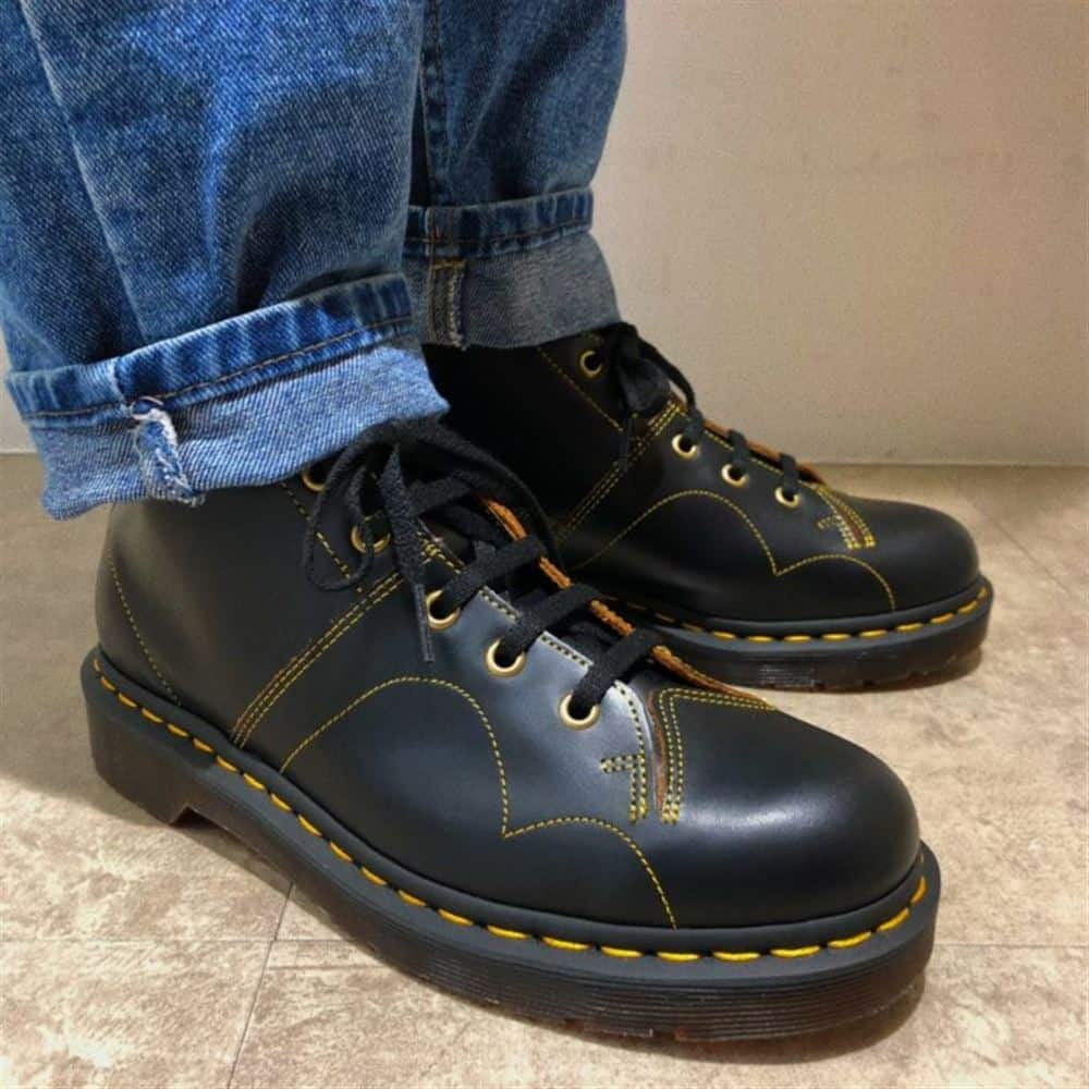 Dr.Martens ARCHIVE CHURCH VINTAGE SMOOTH BLACK 19FW-I