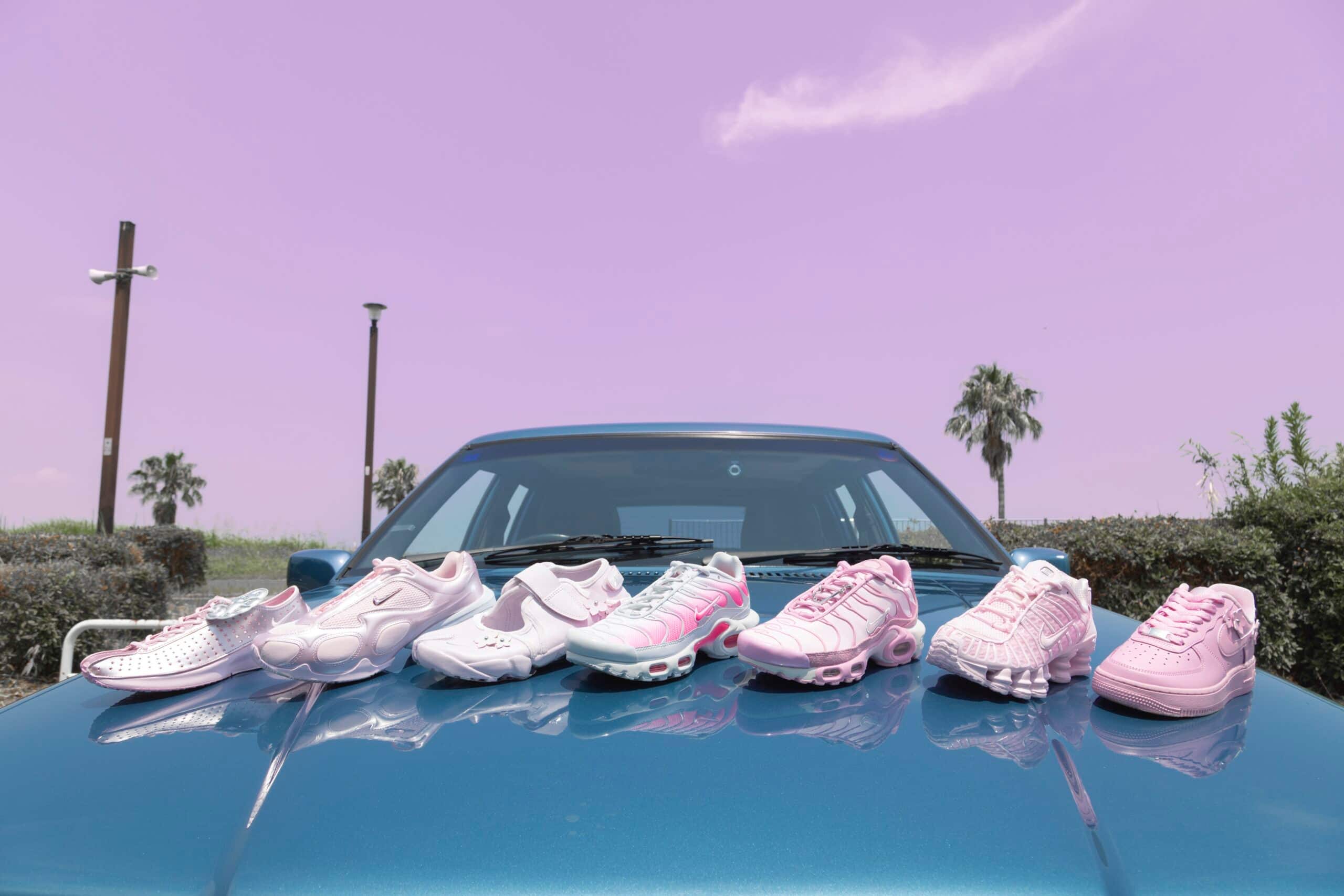NIKE PINK PACK LAUNCH EVENT at atmos pink flagship harajuku