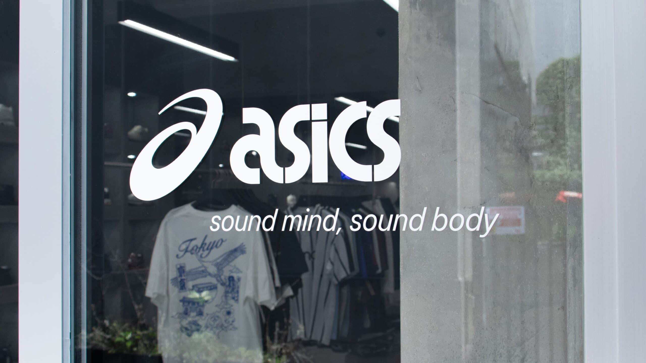 asics INSTALLATION @atmos Harajuku