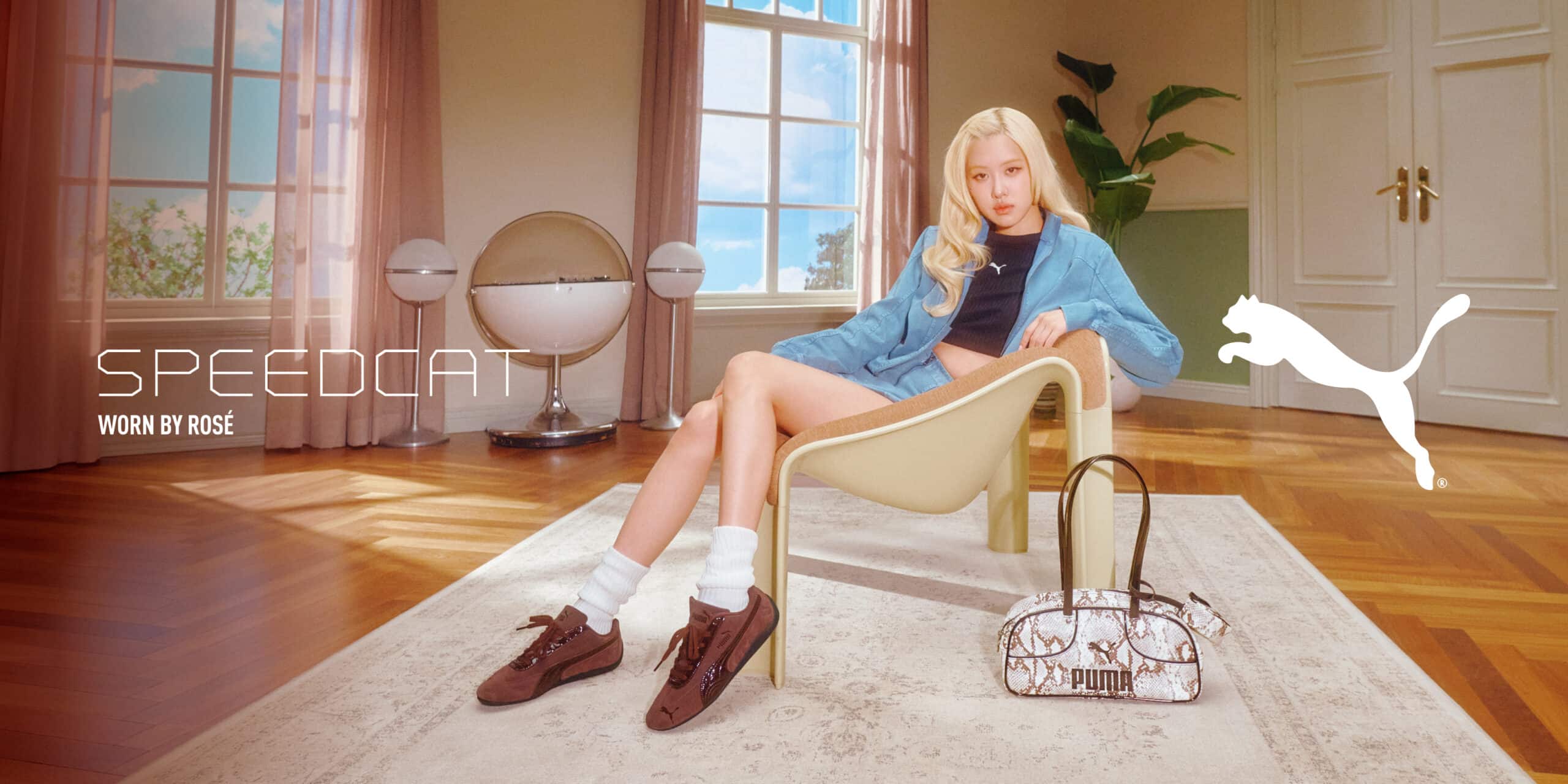 PUMA SPEEDCAT WORN BY ROSE SPECIAL GIFT CAMPAIGN @all atmos pink STORE