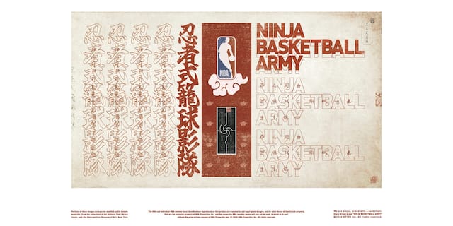 「NINJA BASKETBALL ARMY」 POP-UP＆RECEPTION PARTY STORE at TOKYO 23